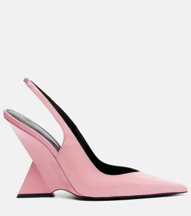 The Attico Cheope patent leather slingback wedges | Thumbnail 4 The Attico Cheope patent leather slingback wedges | Thumbnail 4