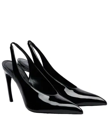 The Attico Viper leather slingback pumps | Thumbnail 1 The Attico Viper leather slingback pumps | Thumbnail 1