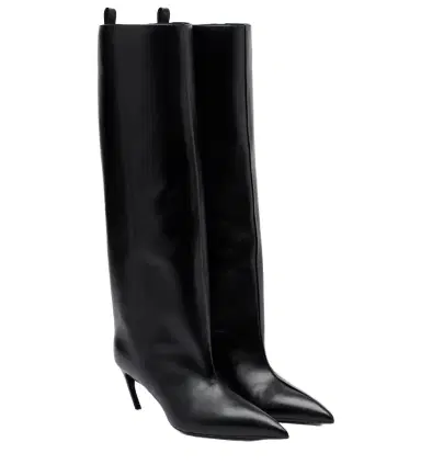 The Attico Lea leather knee-high boots | Thumbnail 1