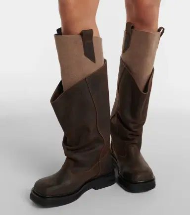 The Attico Robin Passeggiata leather combat boots | Thumbnail 5 The Attico Robin Passeggiata leather combat boots | Thumbnail 5