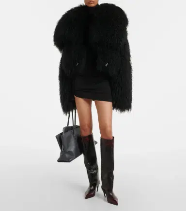 The Attico Lea snake-effect leather knee-high boots | Thumbnail 5