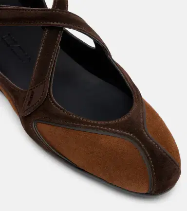 The Attico Floor 01 suede ballet flats | Thumbnail 2 The Attico Floor 01 suede ballet flats | Thumbnail 2