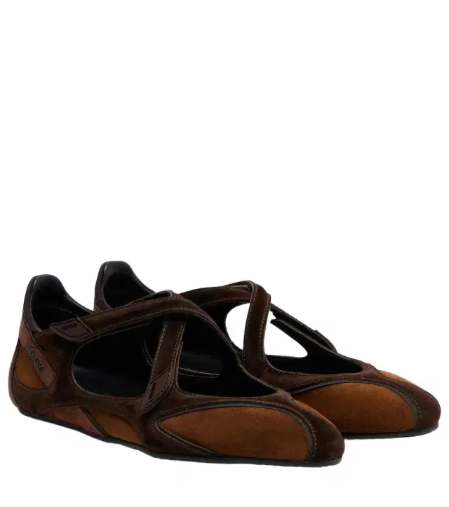 Floor 01 suede ballet flats