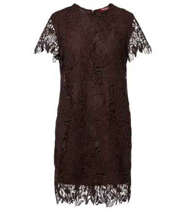 Max Mara Cotton guipure lace minidress | Thumbnail 1