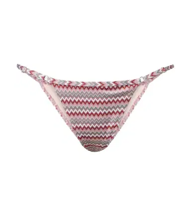 Bananhot Emi-Lynn chevron bikini bottoms | Thumbnail 1