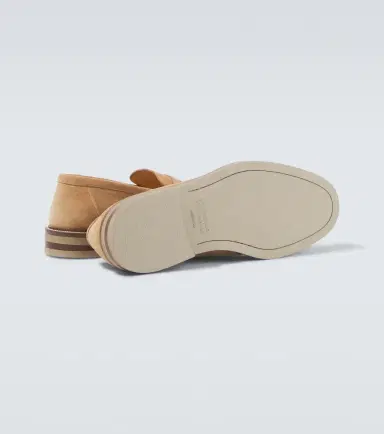 Brunello Cucinelli Suede penny loafers | Thumbnail 2