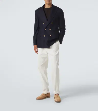 Brunello Cucinelli Suede penny loafers | Thumbnail 7