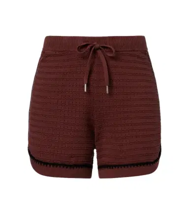 Varley Morden pointelle cotton shorts | Thumbnail 1