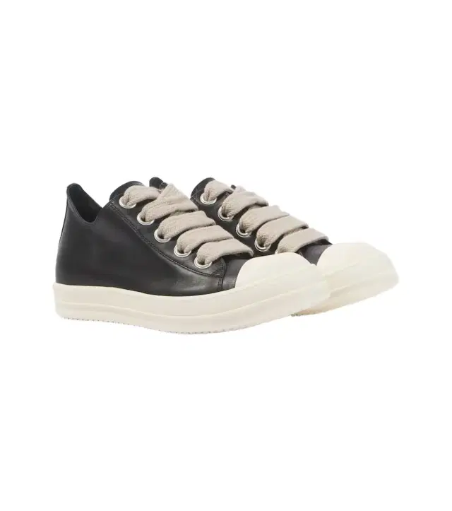 Rick Owens Jumbolace leather low-top sneakers