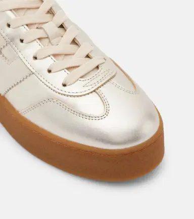 Hogan H698 metallic leather platform sneakers | Thumbnail 3 Hogan H698 metallic leather platform sneakers | Thumbnail 3