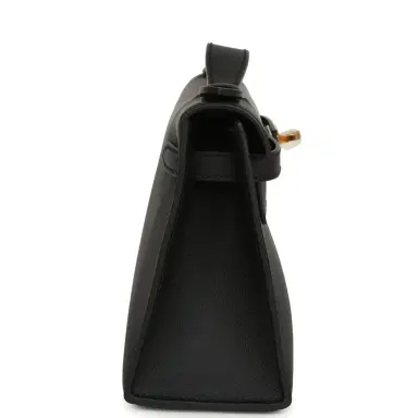 HERMÈS Hermes Kelly Pochette Black Swift Gold Hardware | Thumbnail 3