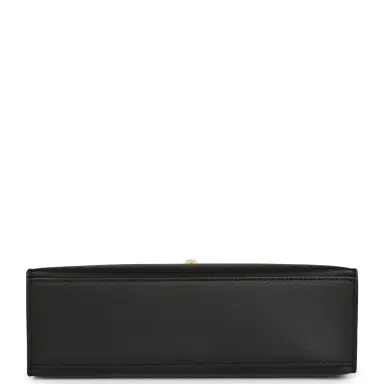 HERMÈS Hermes Kelly Pochette Black Swift Gold Hardware | Thumbnail 6