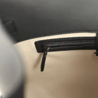 The Row The Row Soft Margaux 15 Bag Black Calfskin Silver Hardware | Thumbnail 12 The Row The Row Soft Margaux 15 Bag Black Calfskin Silver Hardware | Thumbnail 12