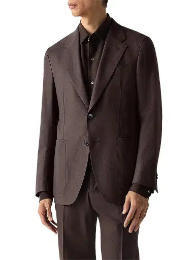 Zegna Men's Oasi Lino Jacket | Thumbnail 1 Zegna Men's Oasi Lino Jacket | Thumbnail 1