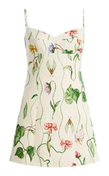 Cara Cara Cherry Linen Mini Dress | Thumbnail 9 Cara Cara Cherry Linen Mini Dress | Thumbnail 9