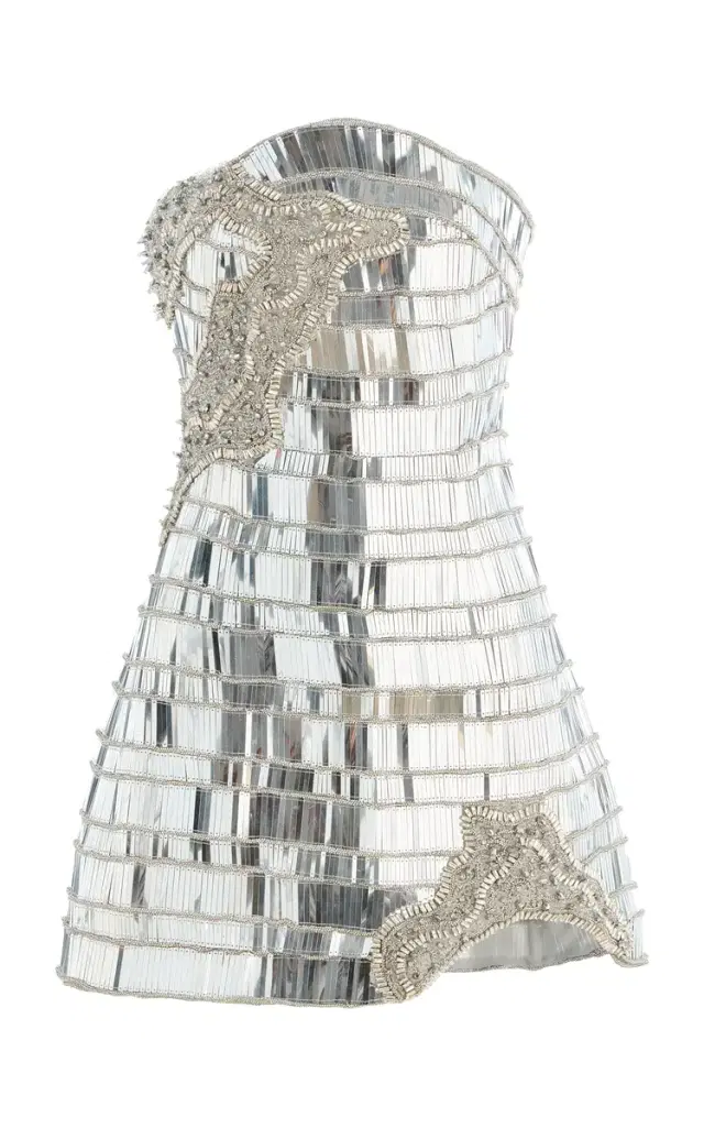 Rachel Gilbert Exclusive Ariel Embellished Tulle Mini Dress