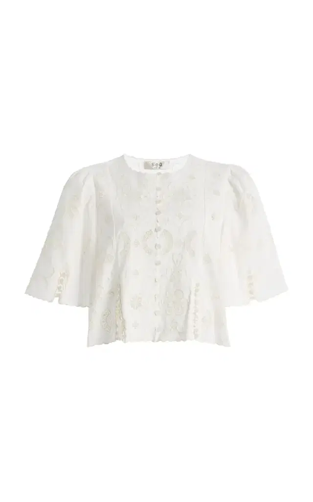 Gardener Embroidered Top