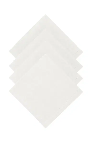 Moda Domus Set-of-Four Linen Dinner Napkins - Off-White | Thumbnail 3 Moda Domus Set-of-Four Linen Dinner Napkins - Off-White | Thumbnail 3