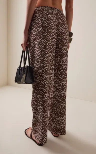ASCENO The Aurelia Silk Wide-Leg Pants | Thumbnail 4 ASCENO The Aurelia Silk Wide-Leg Pants | Thumbnail 4