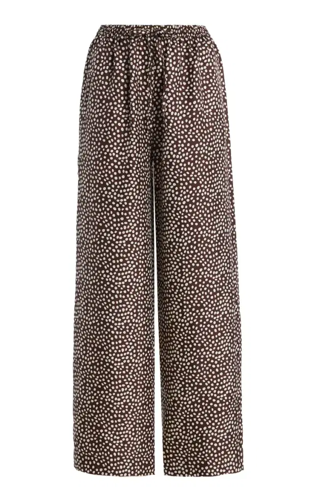 The Aurelia Silk Wide-Leg Pants