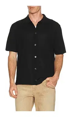 Theory Regal Merino Relaxed Button Down