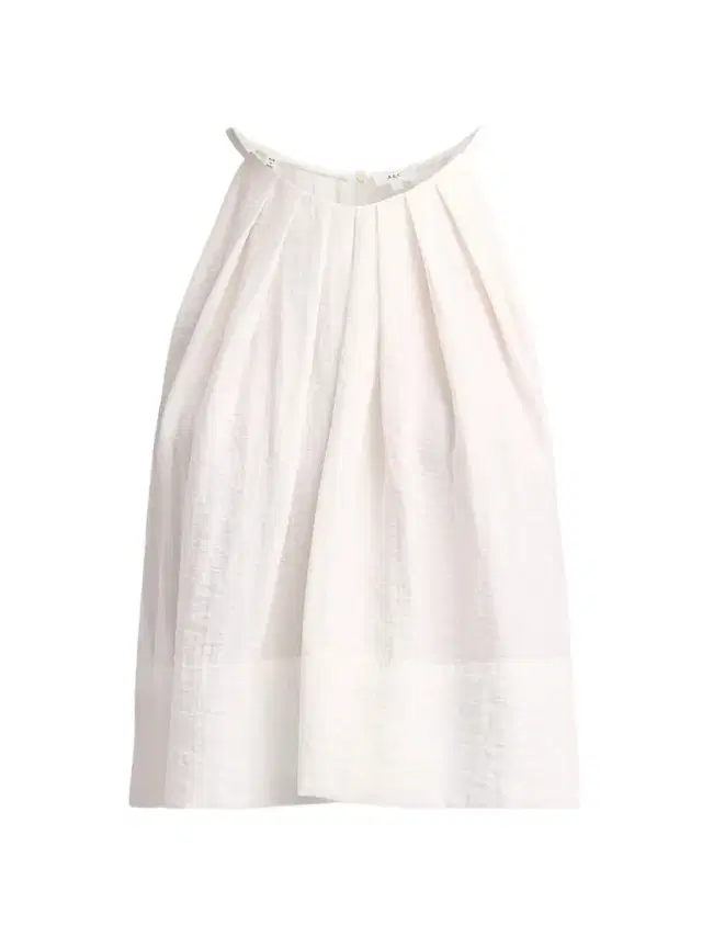 Women's Caroline Pleated Halter Top - White