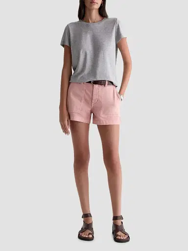 AG Jeans Women's Analeigh Mid-Rise Denim Shorts | Thumbnail 2 AG Jeans Women's Analeigh Mid-Rise Denim Shorts | Thumbnail 2
