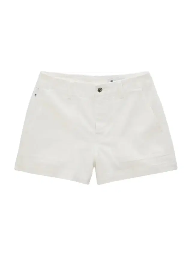 AG Jeans Women's Analeigh Mid-Rise Denim Shorts - Powder