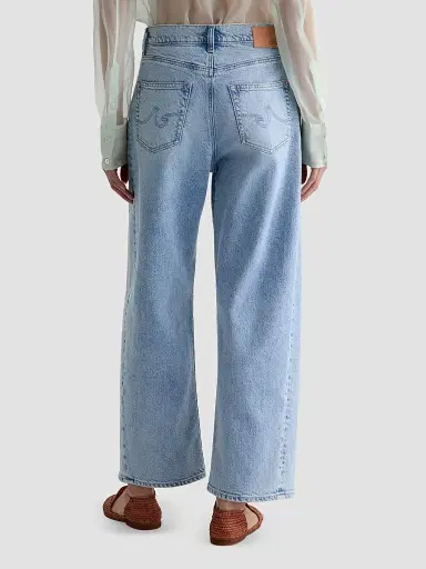 AG Jeans Women's Hattie Barrel-Leg Jeans - Gold Country | Thumbnail 3