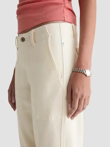 AG Jeans Women's Analeigh Chino Utility Pants - Opal Stone | Thumbnail 5