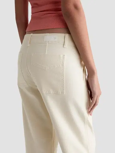 AG Jeans Women's Analeigh Chino Utility Pants - Opal Stone | Thumbnail 6