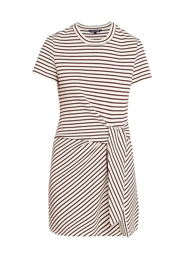 Women's Elvaris T-Shirt Mini Dress - Dove Raisin