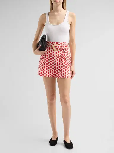 Cara Cara Women's Palmer Shorts - Celeste Spot Red | Thumbnail 2