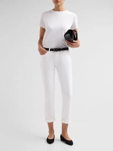 rag & bone Women's Dre Low-Rise Slim Boyfriend Jeans | Thumbnail 2