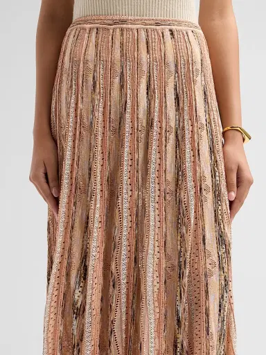 Ulla Johnson Women's Clio Knit Maxi Skirt - Hibiscus | Thumbnail 5