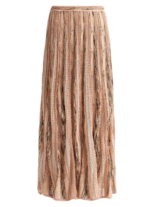 Ulla Johnson Women's Clio Knit Maxi Skirt - Hibiscus
