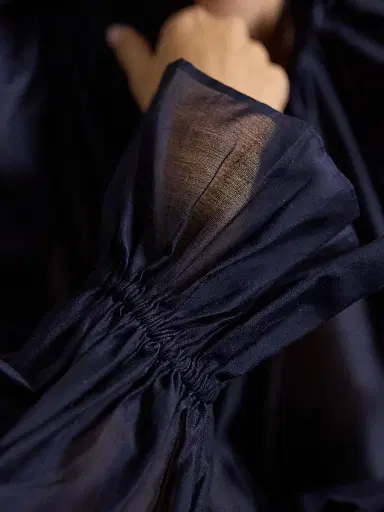 Polo Ralph Lauren Women's Cotton-Silk Organdy Ruffle Blouse | Thumbnail 5 Polo Ralph Lauren Women's Cotton-Silk Organdy Ruffle Blouse | Thumbnail 5