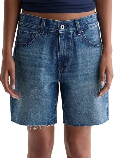 AG Jeans Women's Ex-Boyfriend Denim Shorts - Nouveau | Thumbnail 1