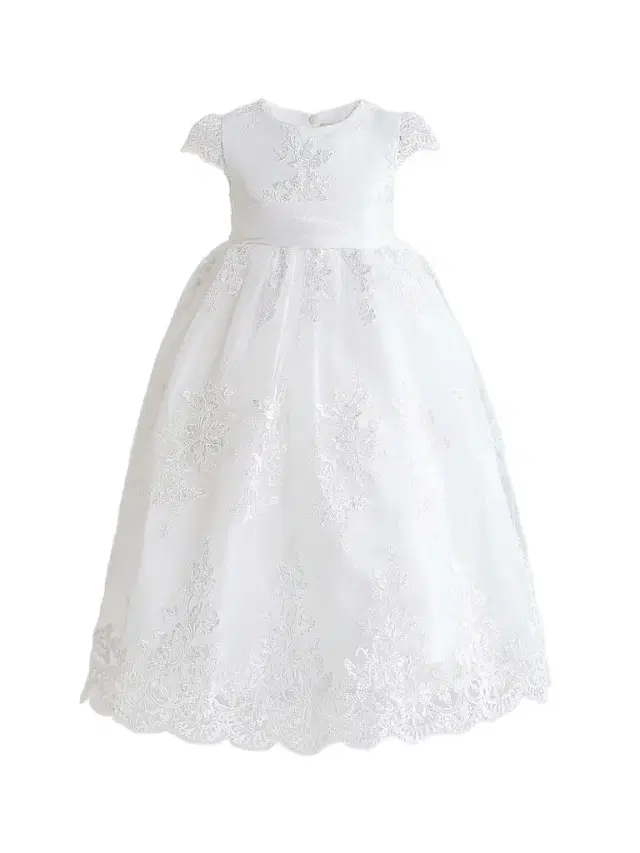 Tulleen Little Girl's & Girl's Valina Dress - White