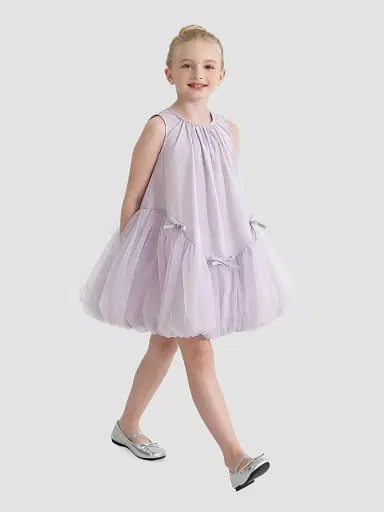 Mimi Tutu Little Girl's & Girl's Marielle Dress - Purple | Thumbnail 3