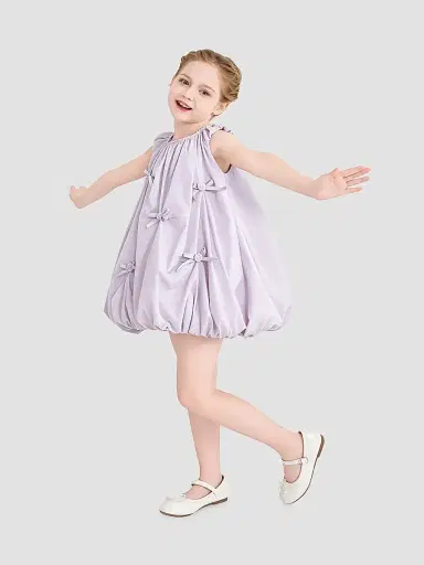 Mimi Tutu Little Girl's & Girl's Verona Dress - Purple | Thumbnail 3