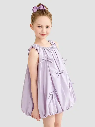Mimi Tutu Little Girl's & Girl's Verona Dress - Purple | Thumbnail 4