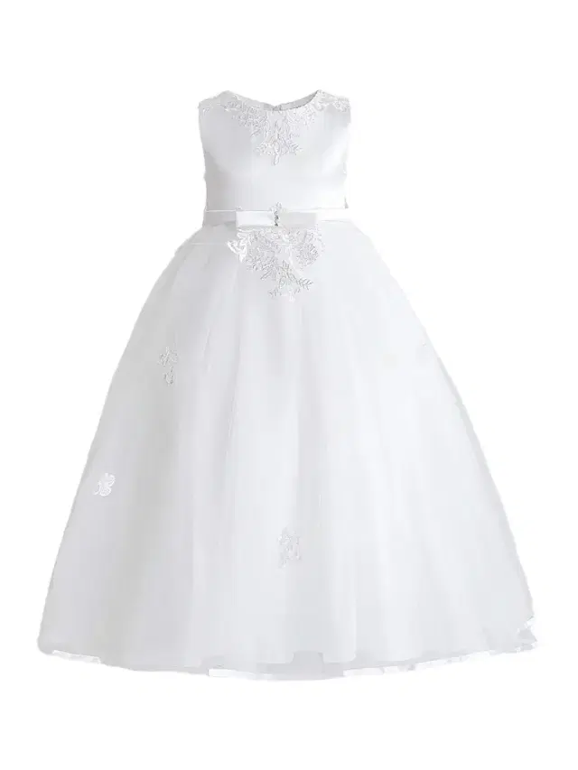 Tulleen Little Girl's & Girl's Azalina Dress - White