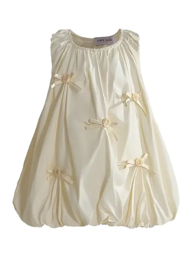 Little Girl's & Girl's Verona Dress - Cream