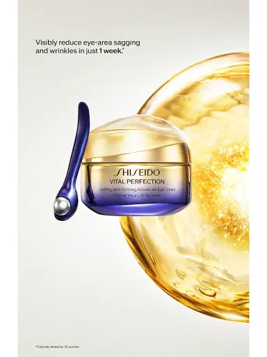 Shiseido Vital Perfection Uplifting and Firming Advanced Eye Cream | Thumbnail 4 Shiseido Vital Perfection Uplifting and Firming Advanced Eye Cream | Thumbnail 4