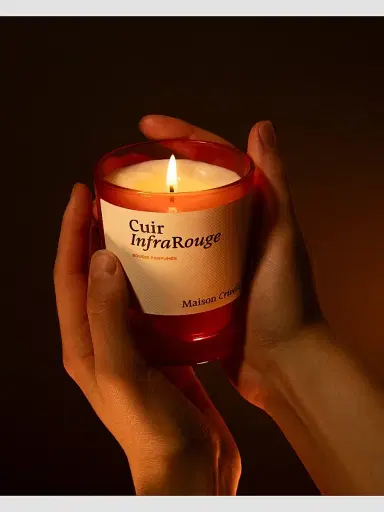 Maison Crivelli Cuir Infrarouge Scented Candle | Thumbnail 3
