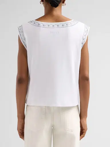 PUCCI Women's L'Alba Cotton Jersey T-Shirt | Thumbnail 3 PUCCI Women's L'Alba Cotton Jersey T-Shirt | Thumbnail 3