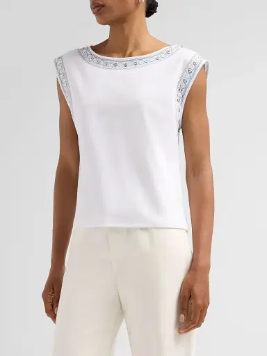 PUCCI Women's L'Alba Cotton Jersey T-Shirt | Thumbnail 4 PUCCI Women's L'Alba Cotton Jersey T-Shirt | Thumbnail 4