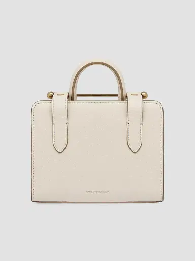 Strathberry Women's Nano Floral Leather Tote Bag | Thumbnail 7 Strathberry Women's Nano Floral Leather Tote Bag | Thumbnail 7