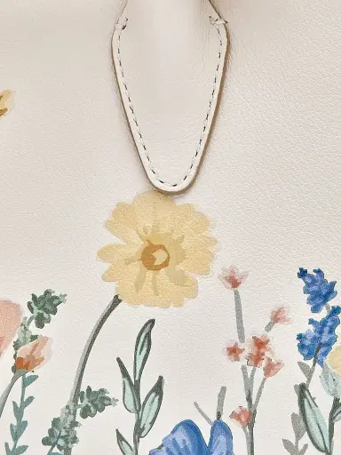 Strathberry Women's Nano Floral Leather Tote Bag | Thumbnail 8 Strathberry Women's Nano Floral Leather Tote Bag | Thumbnail 8
